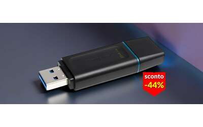 Solo 7€ per 64GB in più: lo sconto per la chiavetta Kingston è irripetibile