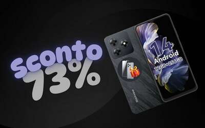 Solo 99€, sconto WOW del 73%: smartphone con 256GB, display 90Hz e 5000 mAh