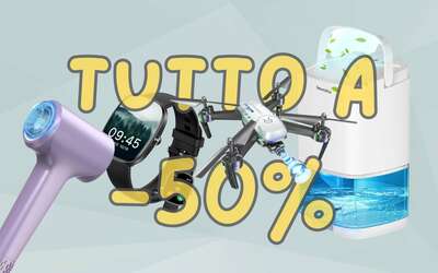 Solo sconti del 50%: occasioni Black Friday Amazon anticipate (da 14€ a 42€)