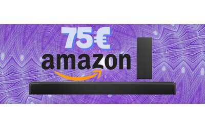 Soundbar Hisense da 240W con Subwoofer: audio da cinema a soli 75€