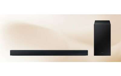 Soundbar Samsung 2.1 con subwoofer incluso a 99 euro: affare Cyber Monday su Amazon