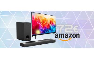 Soundbar ULTIMEA da 160W + Subwoofer in regalo: il cinema nel salotto