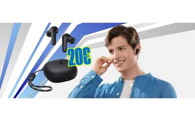 Soundcore P20i con 30 ore di riproduzione, driver da 10mm e IPX5 a soli 20€