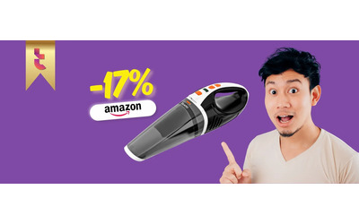 Spazza via lo sporco con questo mini aspirapolvere 10kPA portatile
