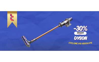 È spazzato via il prezzo del Dyson Cyclone V10 Absolute su Amazon (-30%)