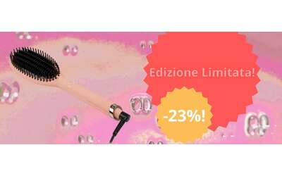 Spazzola lisciante ghd in EDIZIONE LIMITATA e con super sconto: capelli sempre perfetti a prezzo da urlo, affrettati!