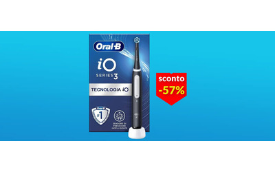 Spazzolino elettrico Oral-B con sensore di pressione: svendita totale a 59€