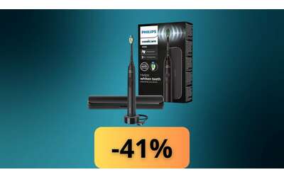 Spazzolino elettrico Philips Sonicare: pulizia professionale con il 41% di sconto