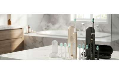 Spazzolino elettrico super accessoriato a prezzo regalo su Amazon 18 69