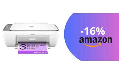 Stampante HP in super promo: 3 mesi di inchiostro GRATIS e Wi-Fi incluso!