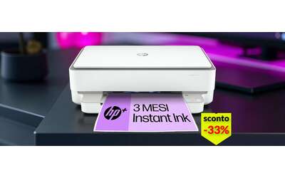 Stampante HP multifunzione: prezzo scontatissimo per poche ore (79€)