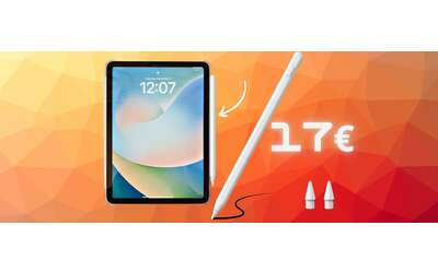 Straordinaria Penna per iPad con ricarica wireless magnetica a soli 17€