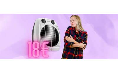 Stufetta elettrica De Longhi a 18 super compatta versatile e potente