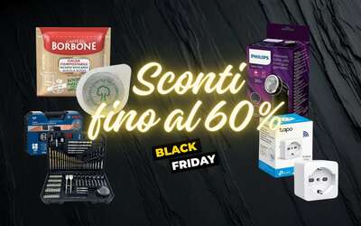 Su Amazon è ancora Black Friday: 10 OFFERTE WOW da 7,99€ a 20€ (fino a -60%)