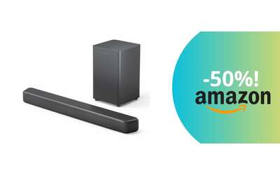 Suono potente e immersivo con la soundbar Philips: l’offerta imbattibile