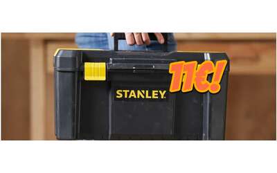 SUPER AFFARE: Cassetta Porta Utensili STANLEY a soli 13€ su Amazon