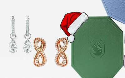 Swarovski promo SCINTILLANTI per Natale su Amazon: occasioni da 35€ a 59,99€
