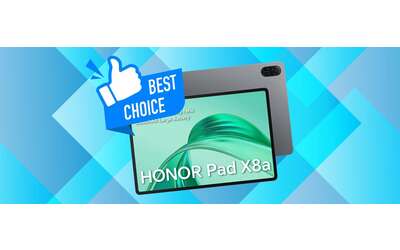 Tablet economico con Android 14? HONOR Pad X8a da 128GB in PROMO Amazon