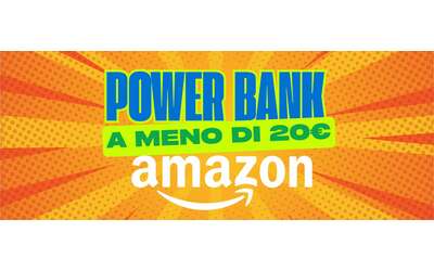 Tanti Power Bank oggi su Amazon a meno di 20€: non partire senza