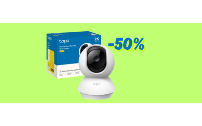 Tapo C210: telecamera Wi-Fi 2K a metà prezzo