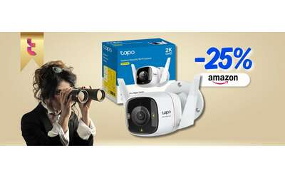 Tapo C325WB è come un falco e tiene l’esterno di casa iper sicuro (-25%)
