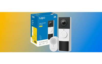 Tapo D210: il videocitofono SMART 2K è in sconto al MINIMO STORICO