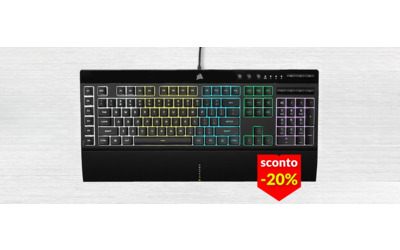 Tastiera gaming Corsair: bastano 49€ con le Offerte di Primavera su Amazon