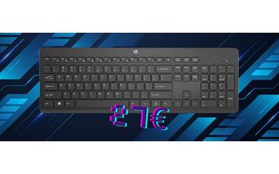 Tastiera wireless HP 230 perfetta per chi vuole spendere pochissimo