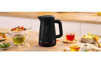 T e tisane in un attimo il bollitore elettrico Bosch in super sconto Amazon 22
