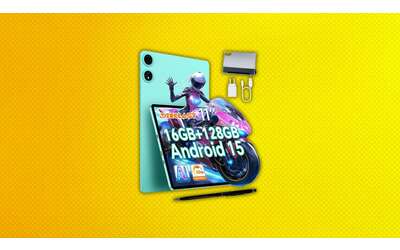 TECLAST P50Ai: tablet con Android 15 e funzioni AI in offerta a soli 134,99€