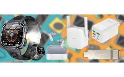 Tecnologia da 6,99€ a meno di 20€: prezzi da MERCATINO PAZZO su Amazon