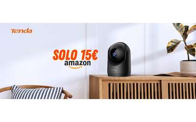 Telecamera di Sicurezza da interno Tenda Pan-Tilt a soli 15€ su Amazon