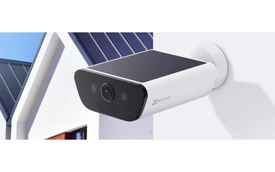 Telecamera WiFi Solare ZERO CONSUMI e sicurezza a prezzo top su Amazon