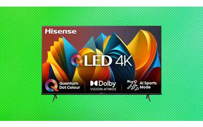 Televisore Hisense TV 55″ QLED 4K in super offerta: oggi a soli 379€ (-27%)