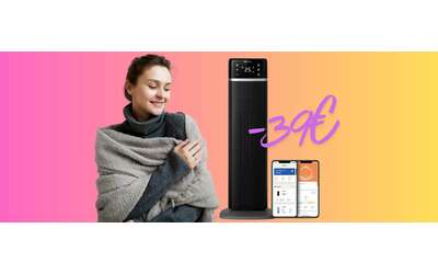 Termoventilatore a torre Philips: consumi ridotti, caldo eccezionale e prezzo mini