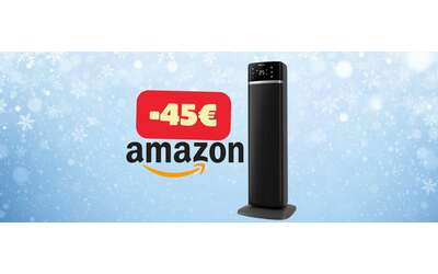 Termoventilatore a torre Philips Serie 5000: basso consumo e caldo infernale (-45€)