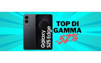 Top di gamma a prezzo speciale Samsung Galaxy S25 Edge 5G scontato al 52