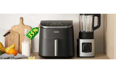 Torna al minimo storico la friggitrice ad aria COSORI da 6 litri e con 9 funzioni