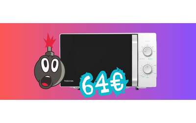 Toshiba: forno a microonde da 20L e 800W tuo con appena 64€ (affarone)
