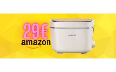 Tostapane Philips con 8 livelli di doratura e griglia integrata tuo a soli 29