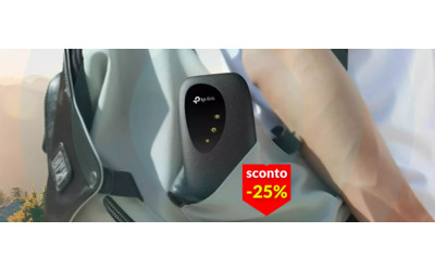 TP-Link M7000 è il router portatile che metti in tasca: 44€ per collegare tutto
