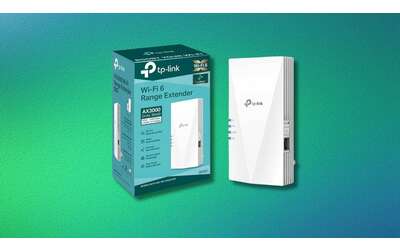 TP-Link RE700X: WiFi 6 ovunque con lo sconto del 13%