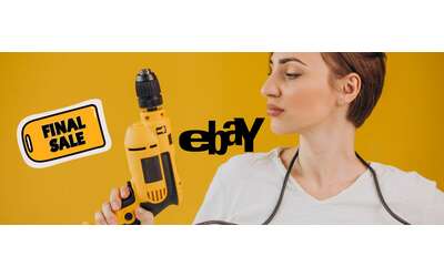 Trapani e avvitatori a prezzi folli su eBay grazie al coupon