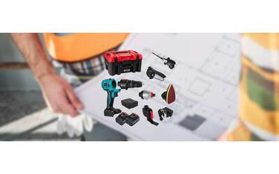 Trapano 7 in 1 per avvitare, segare e levigare a soli 114€ su eBay