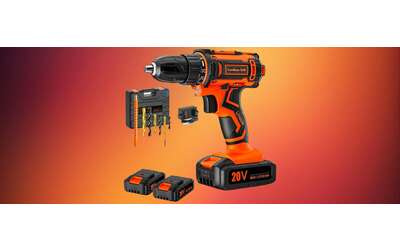 Trapano avvitatore a batteria con 24 accessori SUPER SCONTATO: fai da te low cost