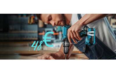 Trapano avvitatore con batteria da 21V e 24 accessori tuo a 48€