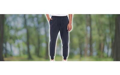 Tre pantaloni tuta FELPATI da uomo a meno di 20€: comodi, caldi e in offertissima