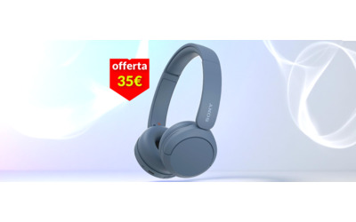 Troppa potenza per queste cuffie Sony: incredibile che costino solo 35€