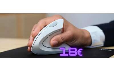 Trust Verto mouse wireless verticale che non ti fa sentire la fatica e costa solo 18