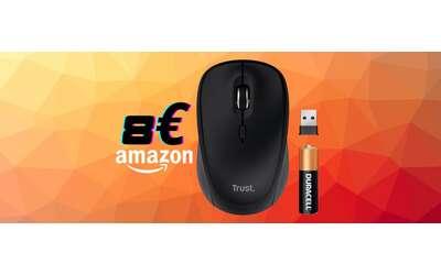 Trust Yuki: mouse con tecnologia wireless e Bluetooth a soli 8€ al Cyber Monday